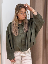 Wildlederimitat Jacke